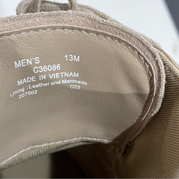 Cole Haan Men's 13M Winslow Mortar Nubuck Leather Wingtip Sneakers C36086 - Picture 7 of 11